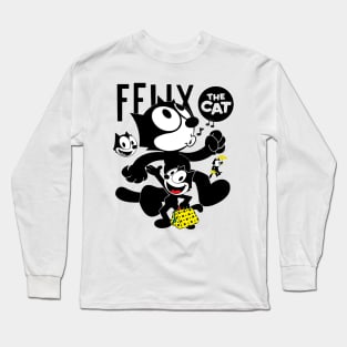 Felix The Cat Keep Walking Long Sleeve T-Shirt